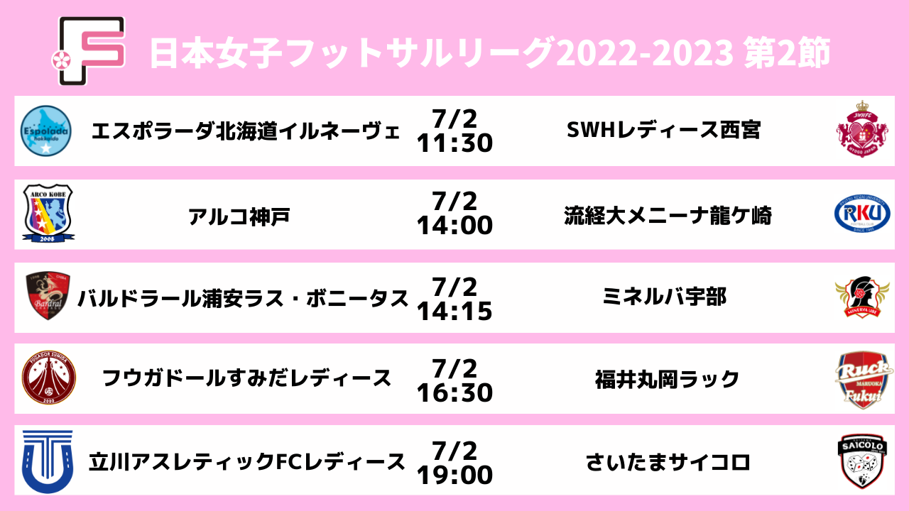 女子対戦カード_第2節